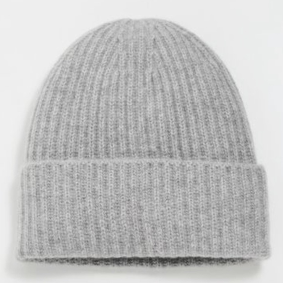 White + Warren Cashmere Luxe Rib Beanie - Picture 2 of 5